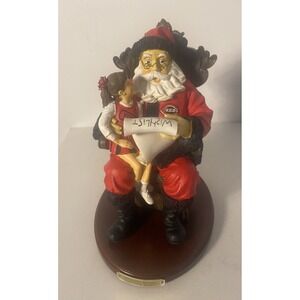 Wishlist Santa Cincinnati Reds MLB Figurine By Memory Company Limited Edition